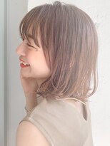 キリ 表参道(kyli)&nbsp;外ハネボブ簡単スタイリングレイヤーボブニュアンスカラー