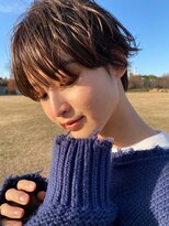 ローウェ 新百合ヶ丘(Louwe)&nbsp;小顔エアリーアンニュイショートベージュ[新百合ヶ丘/新百合ヶ丘