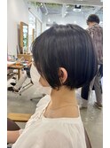 小顔補正立体カット