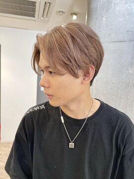 ルーブ トウキョウ(Loob. TOKYO) 韓国風前下がりマッシュ.ミルキーベージュ【池袋、髪質改善】