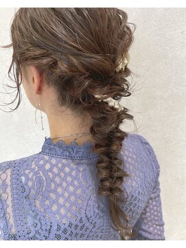 美ららジャパン(JAPAN) およばれ◎ヘアアレンジ/グレージュカラー