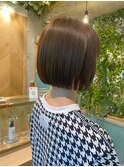 【石畑結華】切りっぱなし軽めボブ