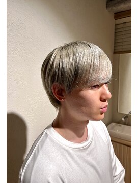 サルファ ヘアデザイン 名古屋 丸の内(S.ALPHA HAIR DESIGN) ハイトーンシルバー
