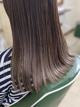 カット ブース デコ Cut Booth DECO グレージュグラデーション