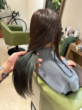 アクトワン(Act.1) ダメージケアダブルカラー＋インナーグリーン