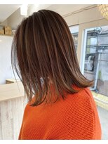 タオ 河原町(Tao) ボブとバレイヤージュ