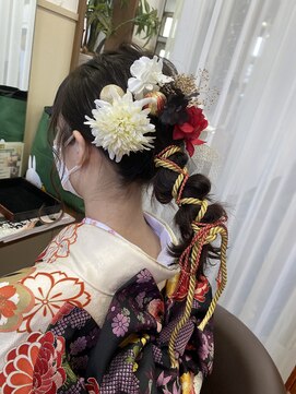 コアフィールフィス(COIFFURE fils) 新規お得クーポンあり【見附　今町】成人式ヘア