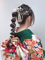 ヘア アンド メイク リブラ(Hair&Make LIBRA) 成人式編みおろしヘア♪