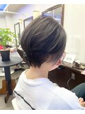 襟足スッキリハンサムショートスタイル【別府】