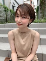 サンド 鹿児島中央(sand)&nbsp;黒髪/グレーベージュ/レイヤーロング/前髪パーマ[鹿児島駅]