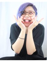 シャルティア(SHALLTIA)&nbsp;ハイトーン紫【山口派手髪】【山口ダブルカラー】