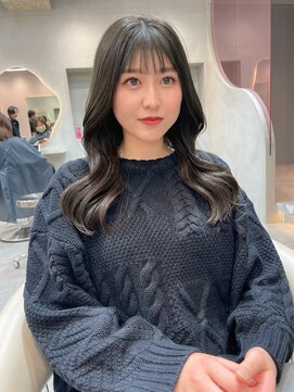 グロー 大宮(GLROW) 韓国風くびれヘア　ヨシンモリ　顔まわりカット　レイヤーカット