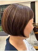 大人ハイライトベージュ40代50代