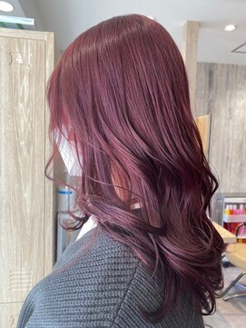 エヌアンドエー せんげん台店(N&A) うる艶美髪ウェーブロング/髪質改善カラー#1