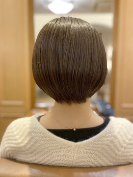 スニップ(Snip) 20代30代40代ミニボブショコラアッシュ透明感小顔ブリーチなし