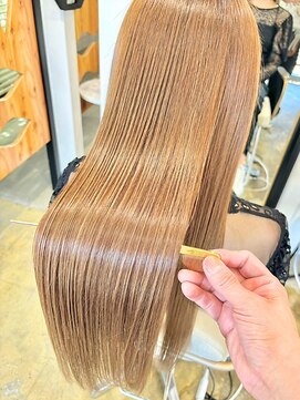 ダブル(W) 髪質改善◎艶髪ストレート