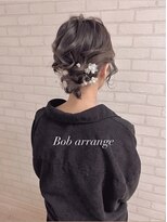 ヘアースタジオ シーオーイー(hair studio C-O-E) ボブから作るアップスタイル