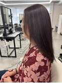 白髪ぼかしハイライト
