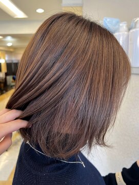 アントワープトーキョー(antwerp TOKYO) 30代40代髪質改善酸性ストレート縮毛矯正ハイライト艶髪ベージュ