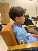アッシュブラックカルマパーマベリーショートダークアッシュ