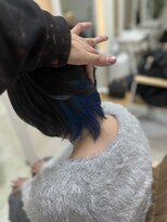 カリーナ(CARINA)&nbsp;インナーカラー/ブルー＋ブルーブラック