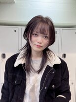 シェノン バイ アランスミシー 表参道(CHAINON by Alan smithee) ラベンダーブラウン×ハッシュカット