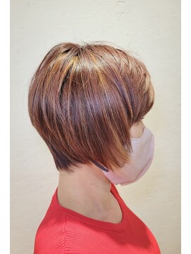 松本平太郎美容室 吉祥寺パートファイブ(PART5) グラデーションボブ×イノアカラー×ハイライト