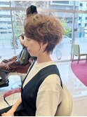 パーマ　ショート