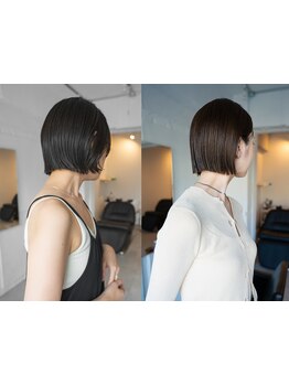 なりたいを叶える似合う長さの設定と、もちをよくする量調整お任せください！あなたの魅力を引き出します◎