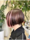 大分/府内町/前下がりボブヘア&シールエクスでハイライト