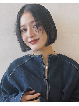 トリコ ショップアンドヘアサロン(tricot shop hair salon) 切りっぱなしボブ／フェイスレイヤー
