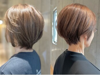 ノーム(Noam)の写真/【リトーノカラー】隠すではなく”活かす”ヘアカラーで大人のイメチェン！《特許認定カラー材》をご用意◎