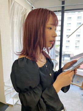 キジ(kiji) レイヤーミディアム/前髪カット〔久屋/丸の内/久屋大通/高岳〕