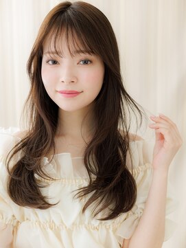 カバーヘア 上尾西口店(COVER HAIR) 韓国風巻き抜け感毛先パーマ小顔フェミニンロングZ上尾30代40代