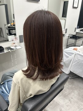 アルター(aL ter) ミディアムレイヤー/暗めカラー/グランマッシュ/鎌取/市川いづみ