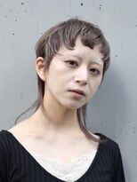 ピークアブー 原宿ハラカド(PEEK-A-BOO) ショートバングウルフと透明感ロイヤルベールカラー