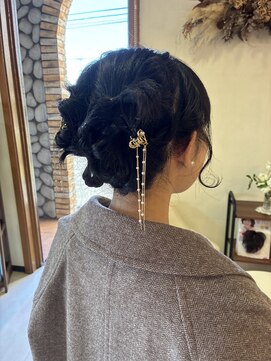 結婚式ヘア×20代×フルヘアセット