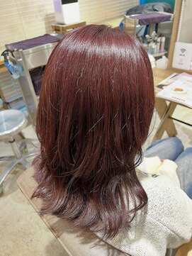 ラピスタ 池袋(Lapista) 韓国ヘアレイヤーカットダブルハイライトカラー【Lapista池袋】