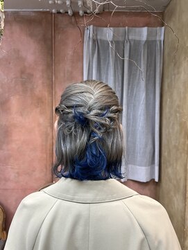 ユニーク(UniQ) ハーフアップ