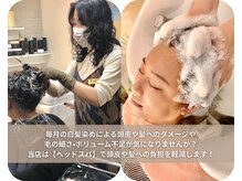 ホリスティックビューティーファミリアの雰囲気（白髪染めのダメージが気になる方はヘッドスパをお試しください◎）