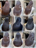 髪質改善仙台レイヤーカット縮毛矯正顔周りカット酸性ストレート