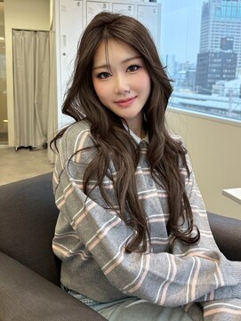 エルサザリープ 三宮(Elsa the leap) 【ブリーチカラー/ダブルカラー】グレージュカラー/韓国