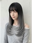 八尾で垢抜けるハイレイヤー×グラデーション【近鉄八尾】