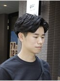 フェザーパーマ/フェザーショート/ニュアンスパーマ/刈り上げ