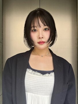 ゴートゥデイ 福岡大名Bellus店(GO TODAY) ボブウルフ/レイヤーボブ/顔周りウルフ/ウルフボブ/ハッシュボブ