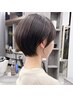 骨格補正小顔カット＋透明感艶カラー