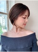 丸みショートボブ大人かわいいひし形ショート【浦和】