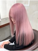 ピンクダブルカラーミルクティーホワイトパープルハイトーン韓国