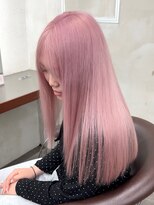 ニコトウキョウ 新宿(nico TOKYO)&nbsp;ピンクダブルカラーミルクティーホワイトパープルハイトーン韓国