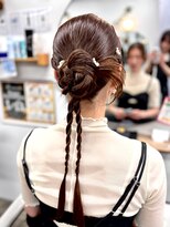 アールグランデ 静岡店(R GRANDE)&nbsp;編みたらしカチモリヘア